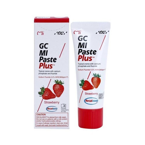 Gc Mi Paste Plus Topical Cream Strawberry 40g