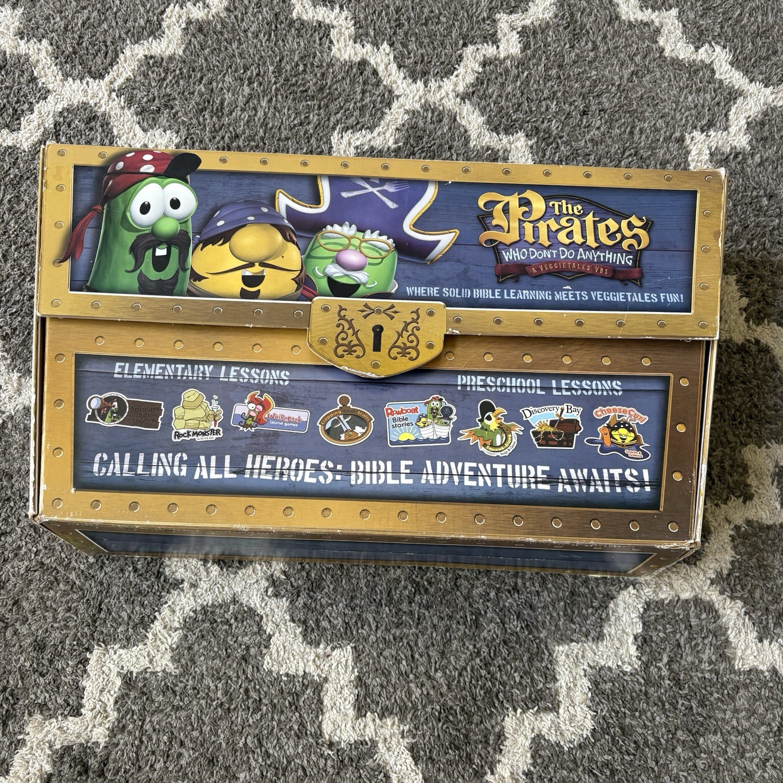 Veggietales VBS 2007 The Pirates Who Dont Do Anything DVD Book SUPER KIT AS-IS