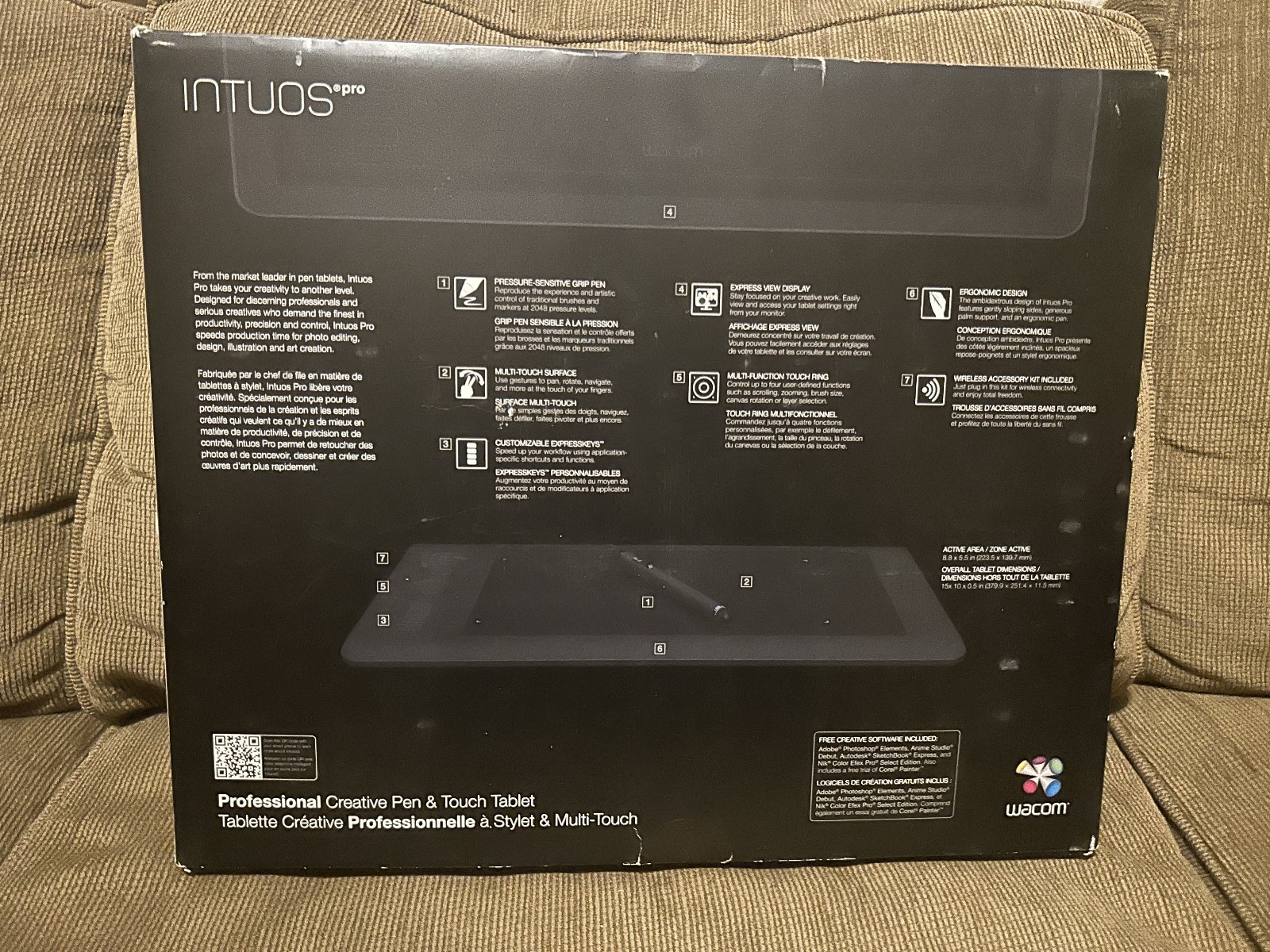 Wacom Intuos Pro - Medium Tablet - Black