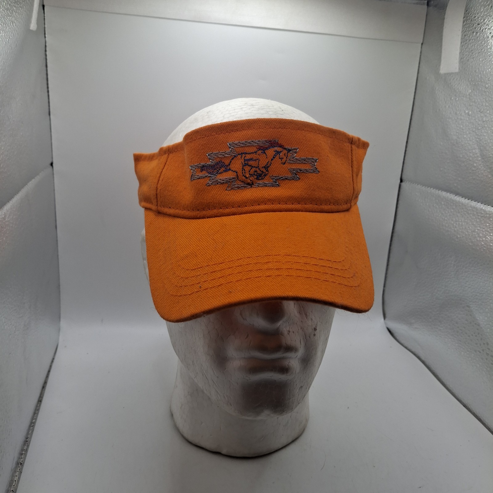 Orange Chevy Broncos Visor Adjustable Magic