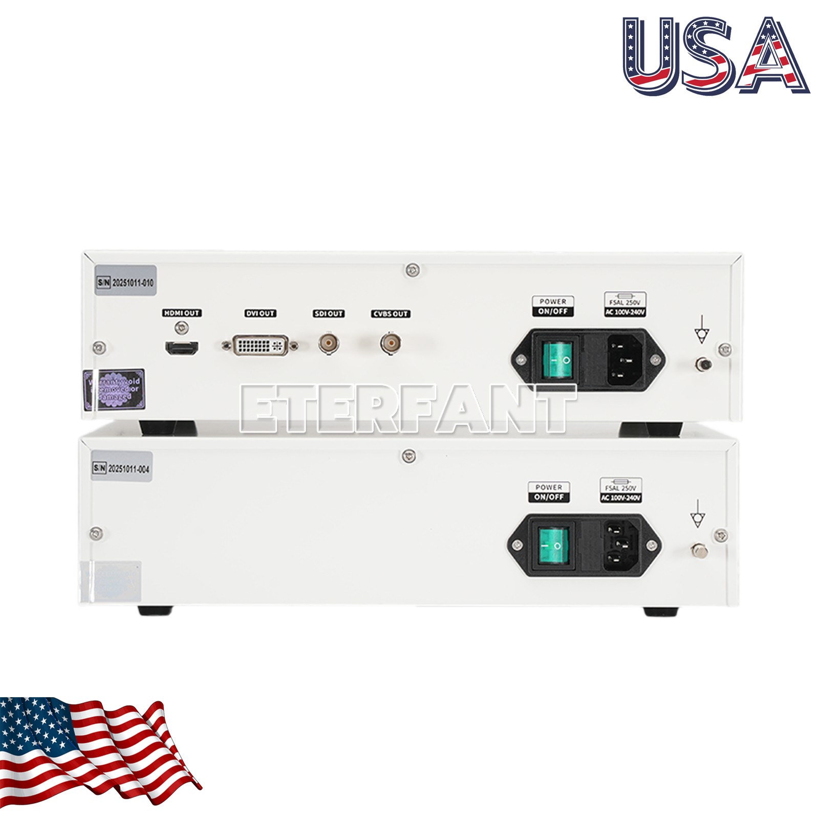 Medical 1080p Full HD Endoscope Camera System with 100W Cold LED Light Source US