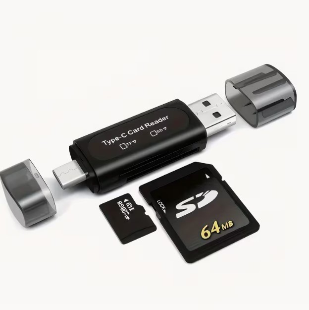 Card Reader USB 3.0 Type C Micro SD TF OTG Smart Memory Adapter Laptop Computer