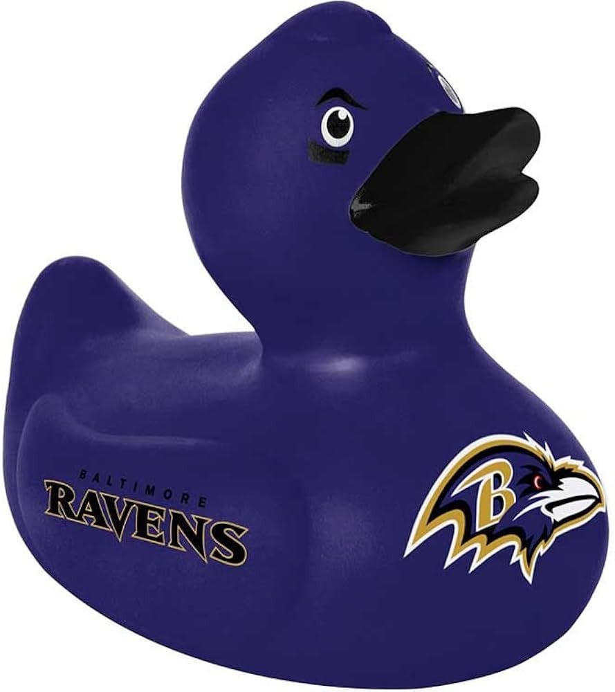 FOCO NFL Baltimore Ravens Logo Vinyl Duck