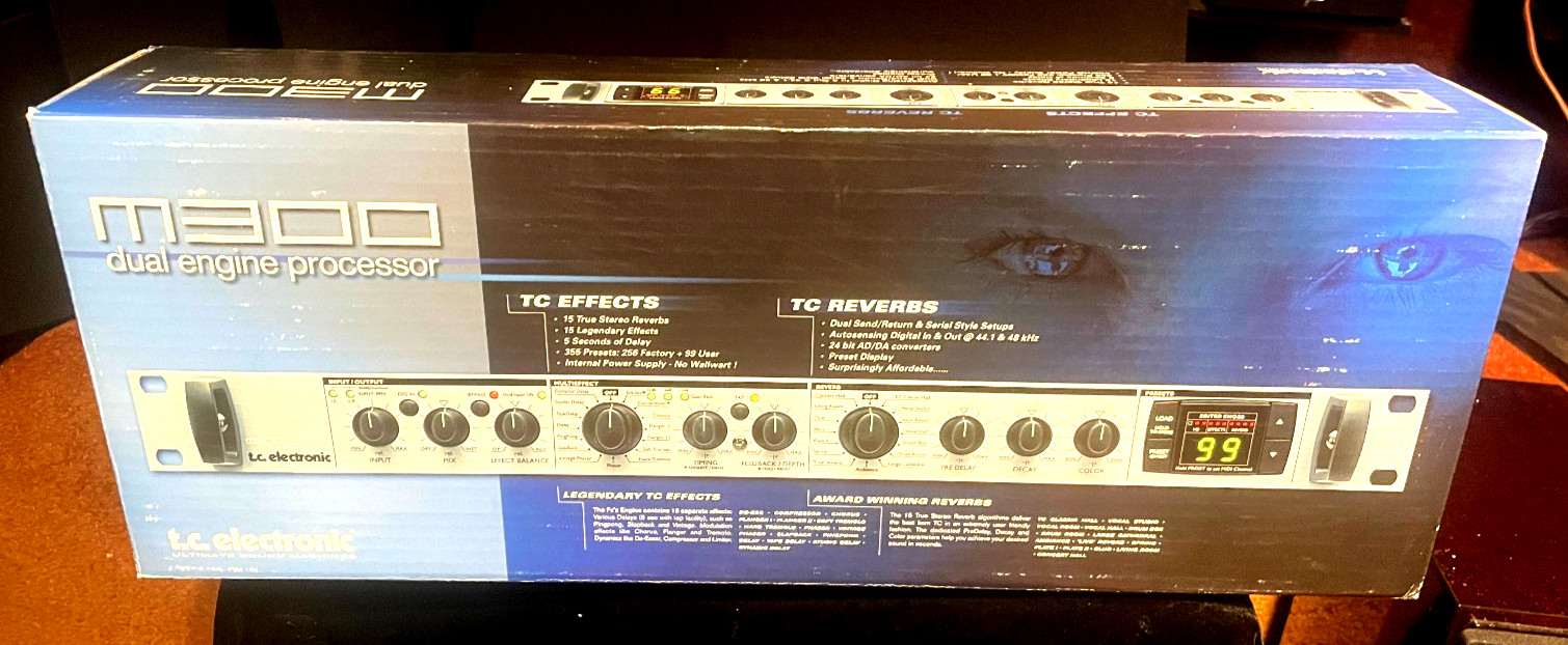 TC Electronic M300 Dual Engine Effects Processor (Walt Kraemer Estate)