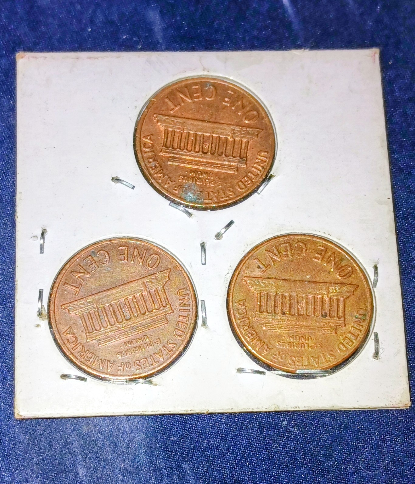 1972 D LINCOLN PENNY CIRCULATED WITH BONUS 2 1972 LINCOLN COINS