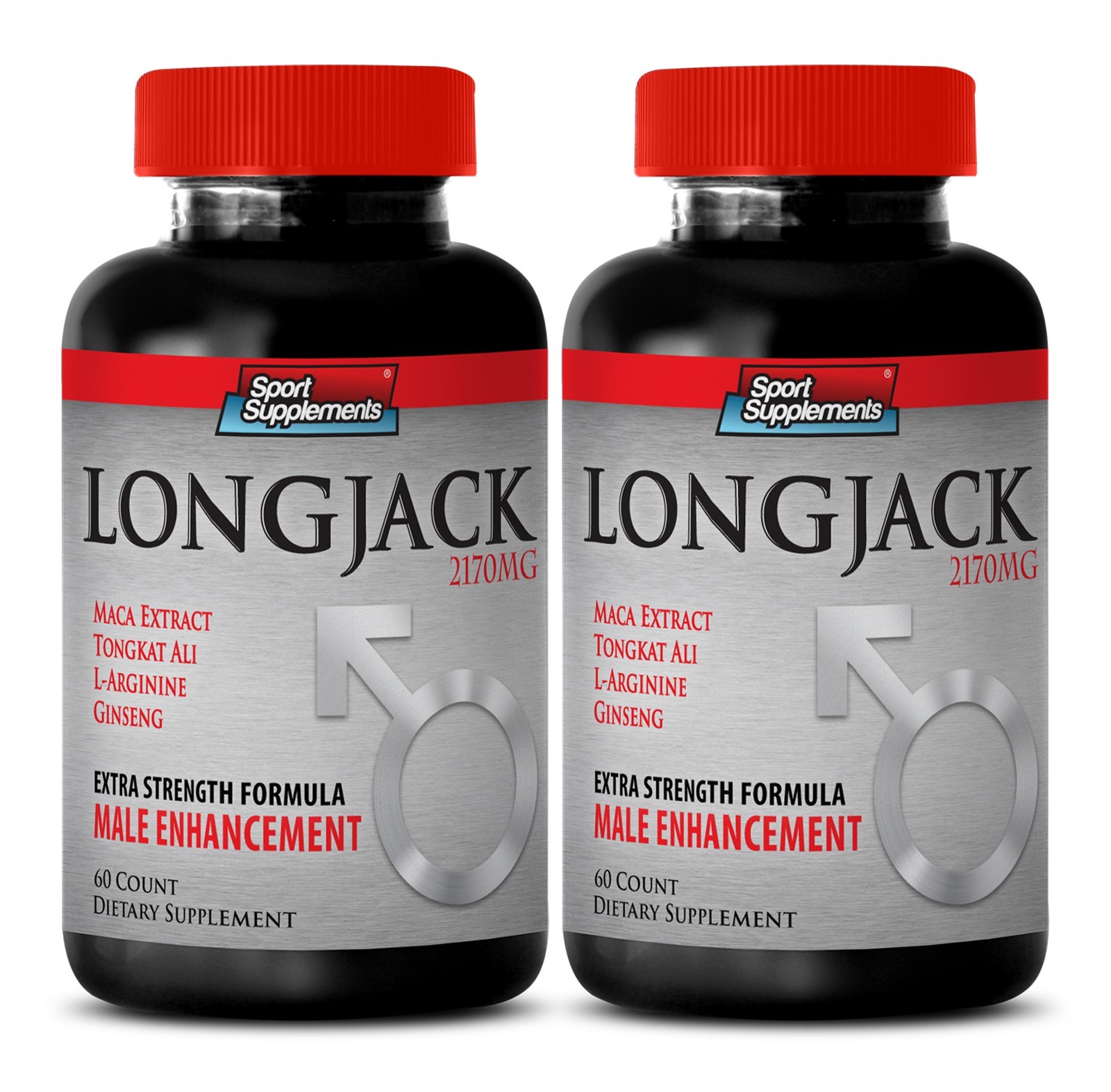 Bigger Men Tablets - Longjack  2170mg - Maca Powder 2B