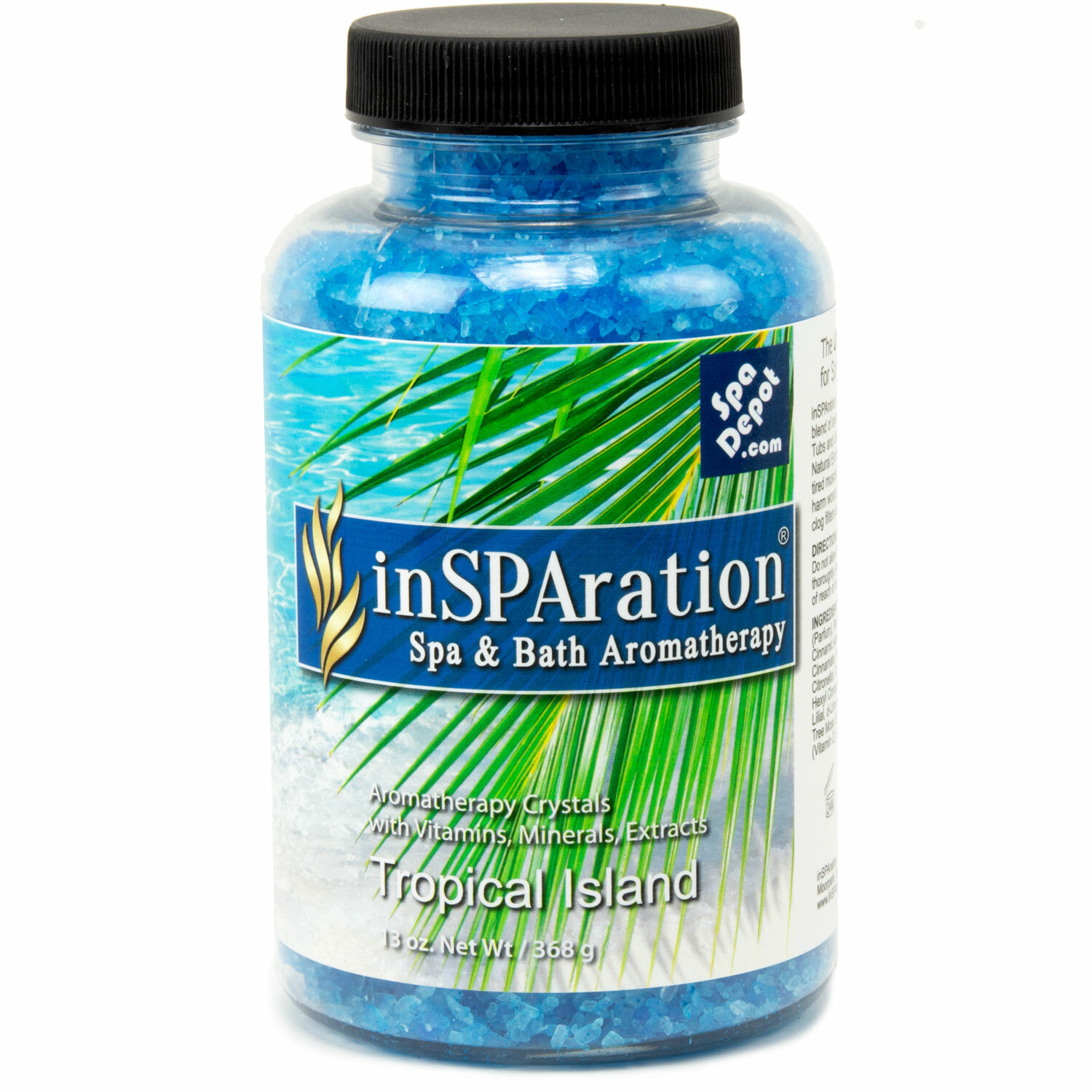 inSPAration Aromatherapy Crystals for Hot Tub & Bath - Tropical Island - 13 oz.