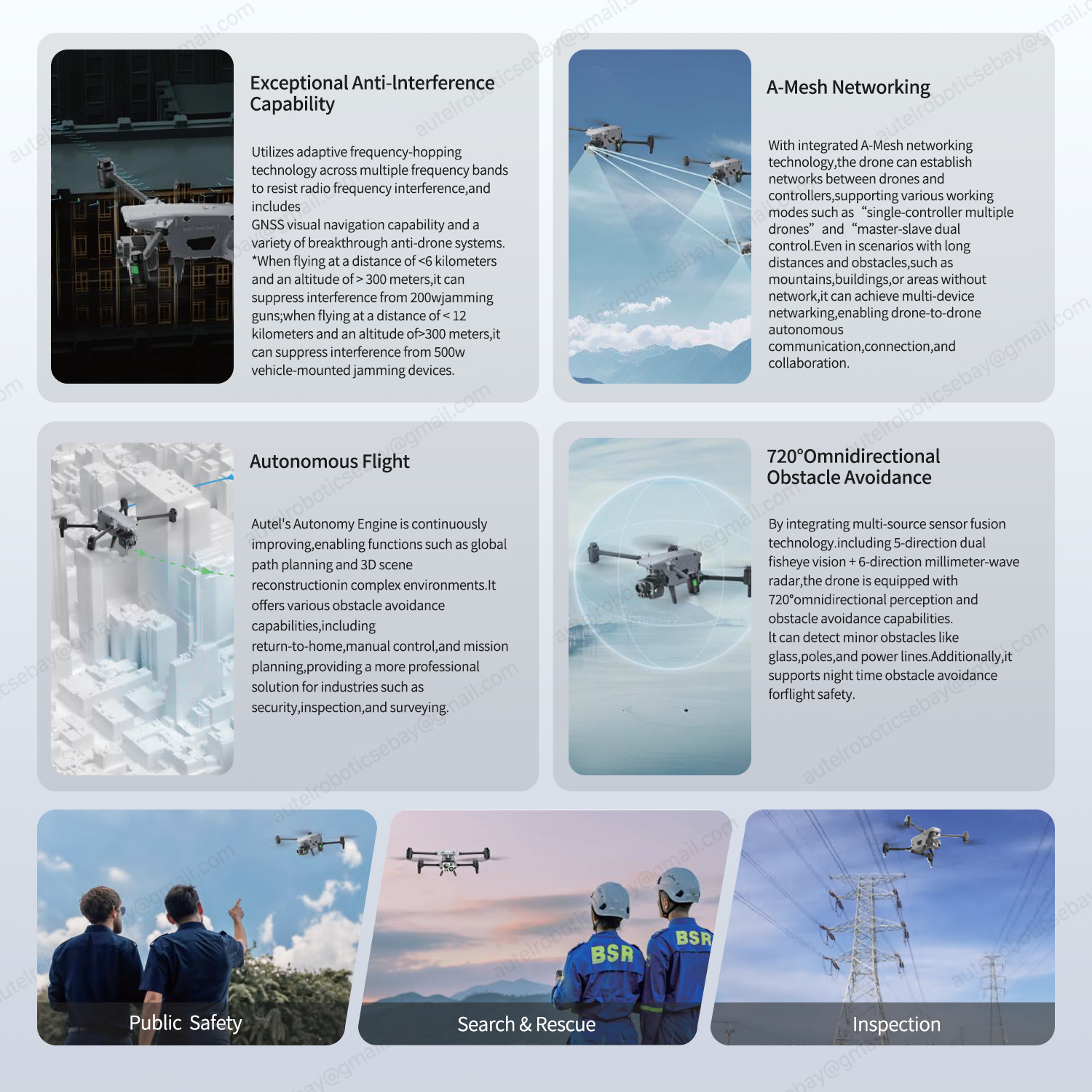 Autel Alpha Drone L35T Gimbal Multipurpose Industrial Application No Tariffs