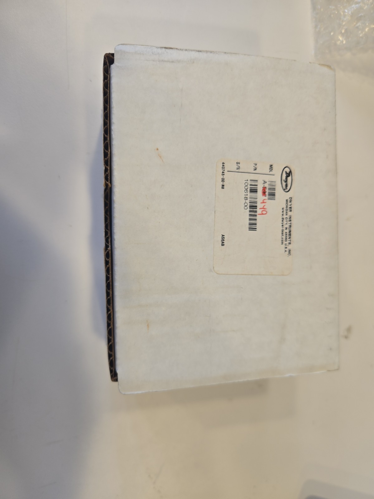 Dwyer Instruments A-449 Remote Display, For Dwyer Rhp-W