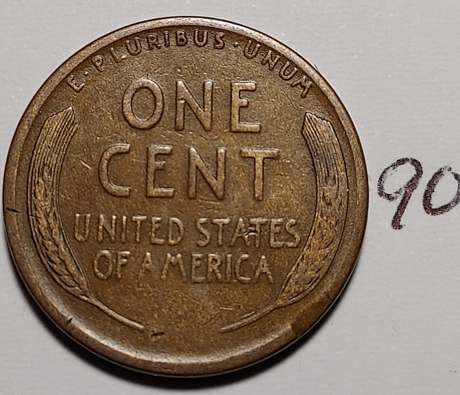1919-S Lincoln Wheat Cent #90