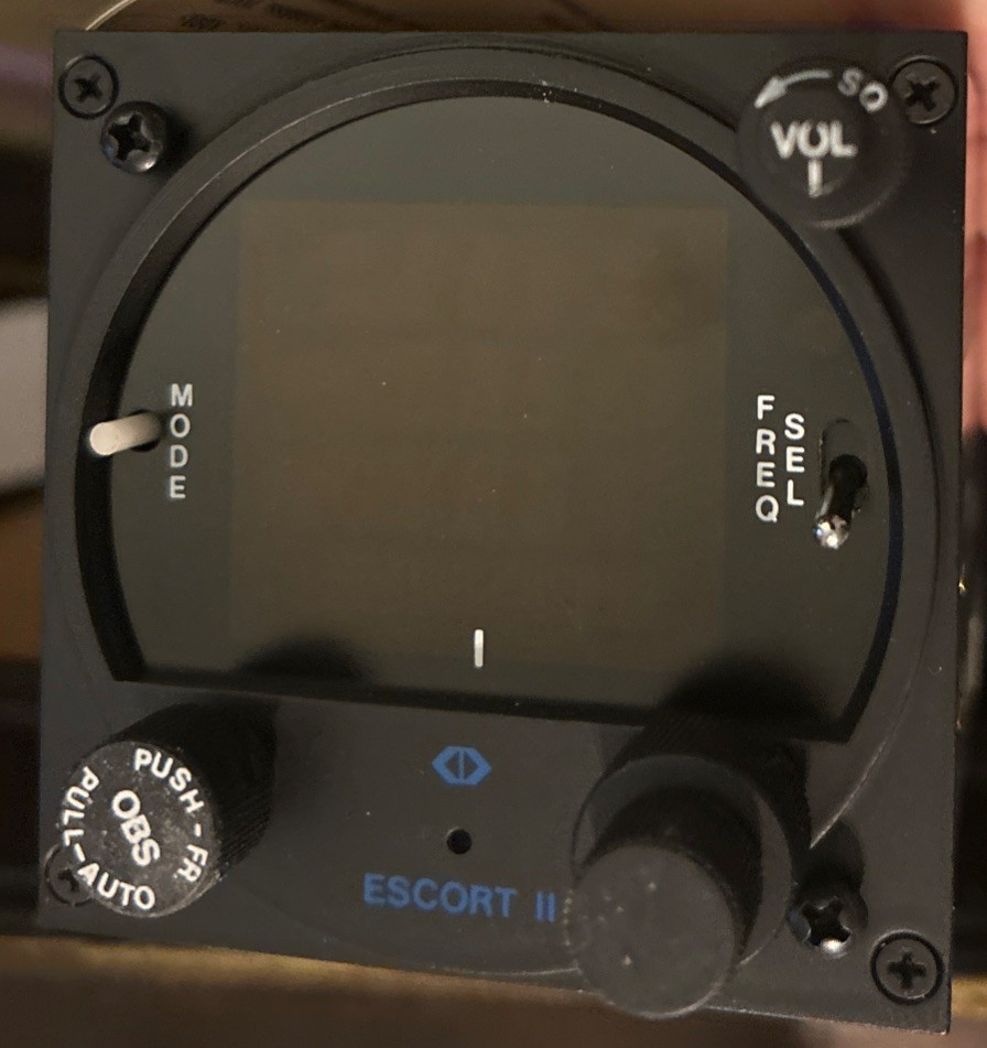 Narco Escort II VOR / LOC Indicator NAV/COMM NOS