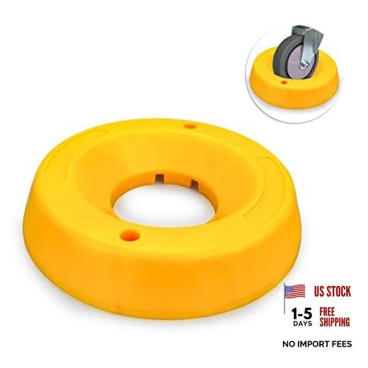 Durable Wheel Dock for Trailer Tongue Jack, Heavy Duty Wheel Dock for 1 PACK