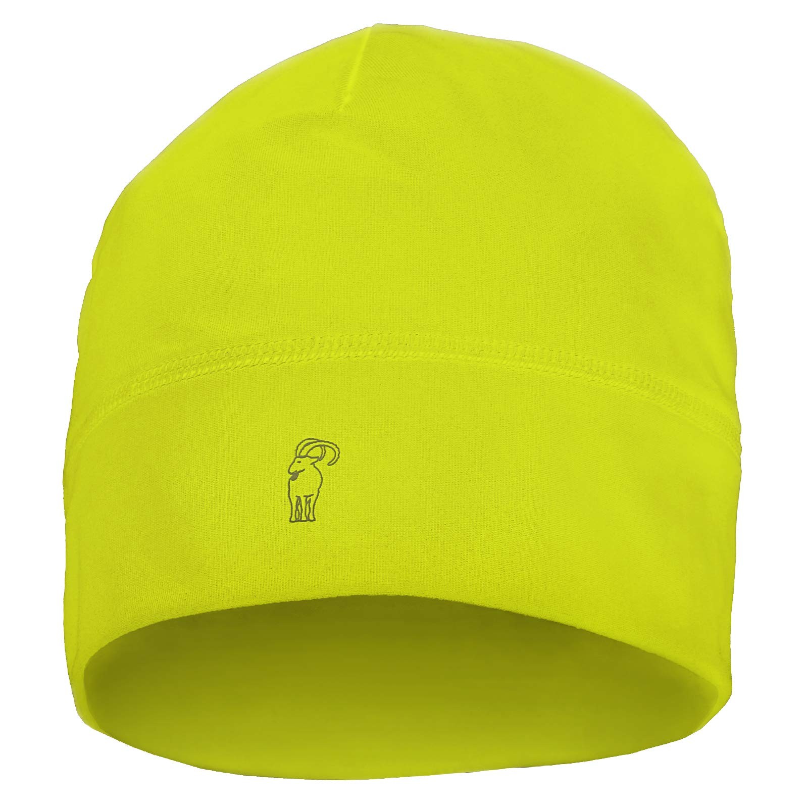 ALPIDEX Running Hat Sports Cap Thermal Men Skull One Size, Neon Yellow