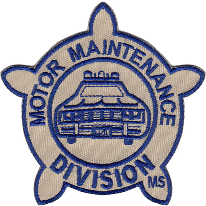 CITY OF CHICAGO SHOULDER PATCH: Motor Maintenance Division