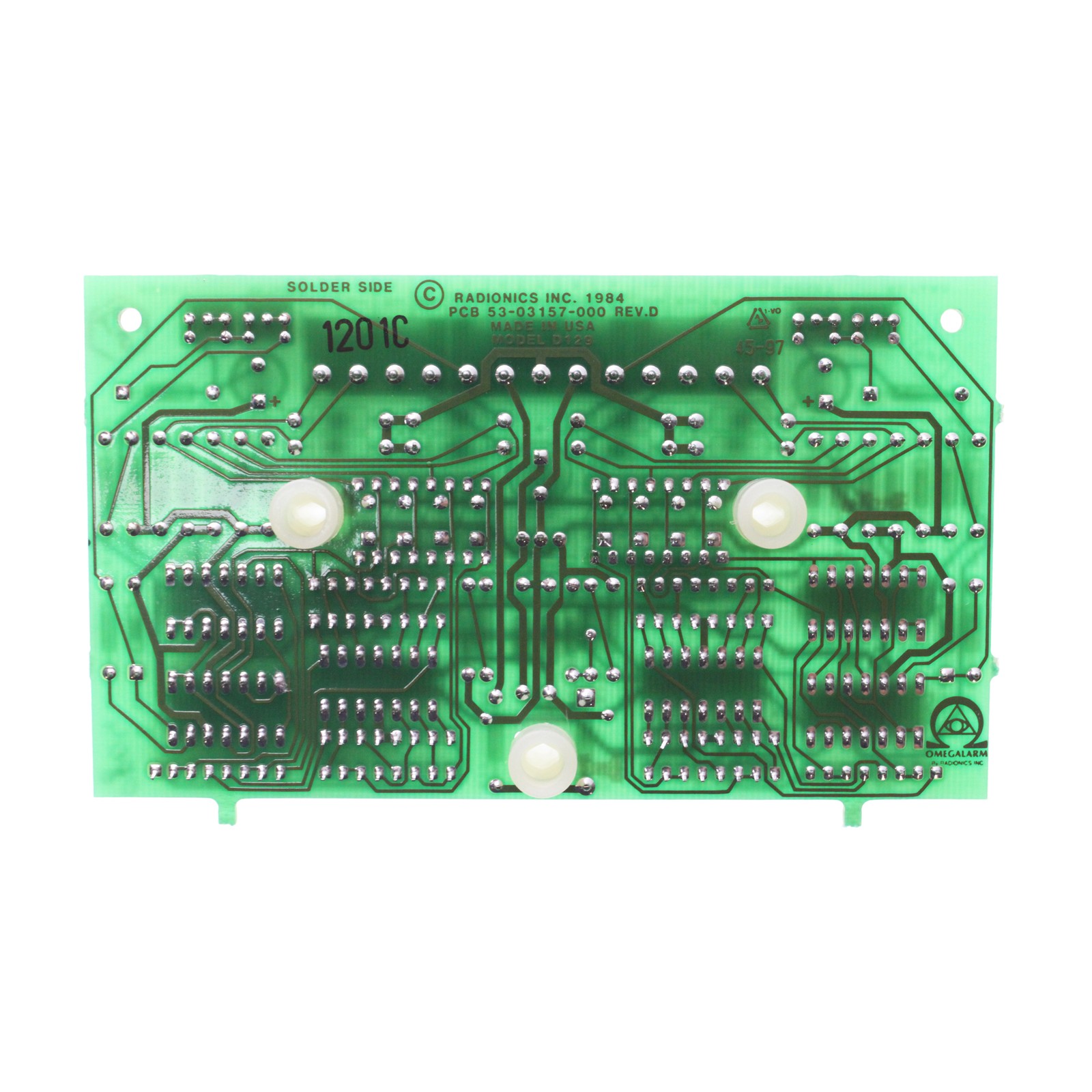 RADIONICS D129 DUAL CLASS A INITIAITING CIRCUIT MODULE CLASS A FIRE LOOP