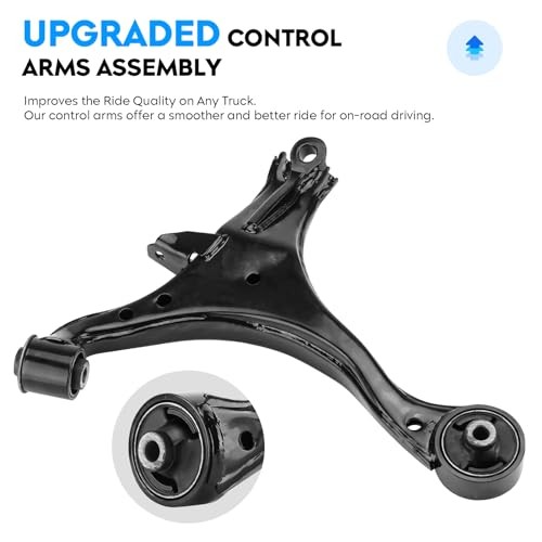 Front Lower Control Arm for EL & Civic 2001-2005, Ball Joint + Inner & Outer