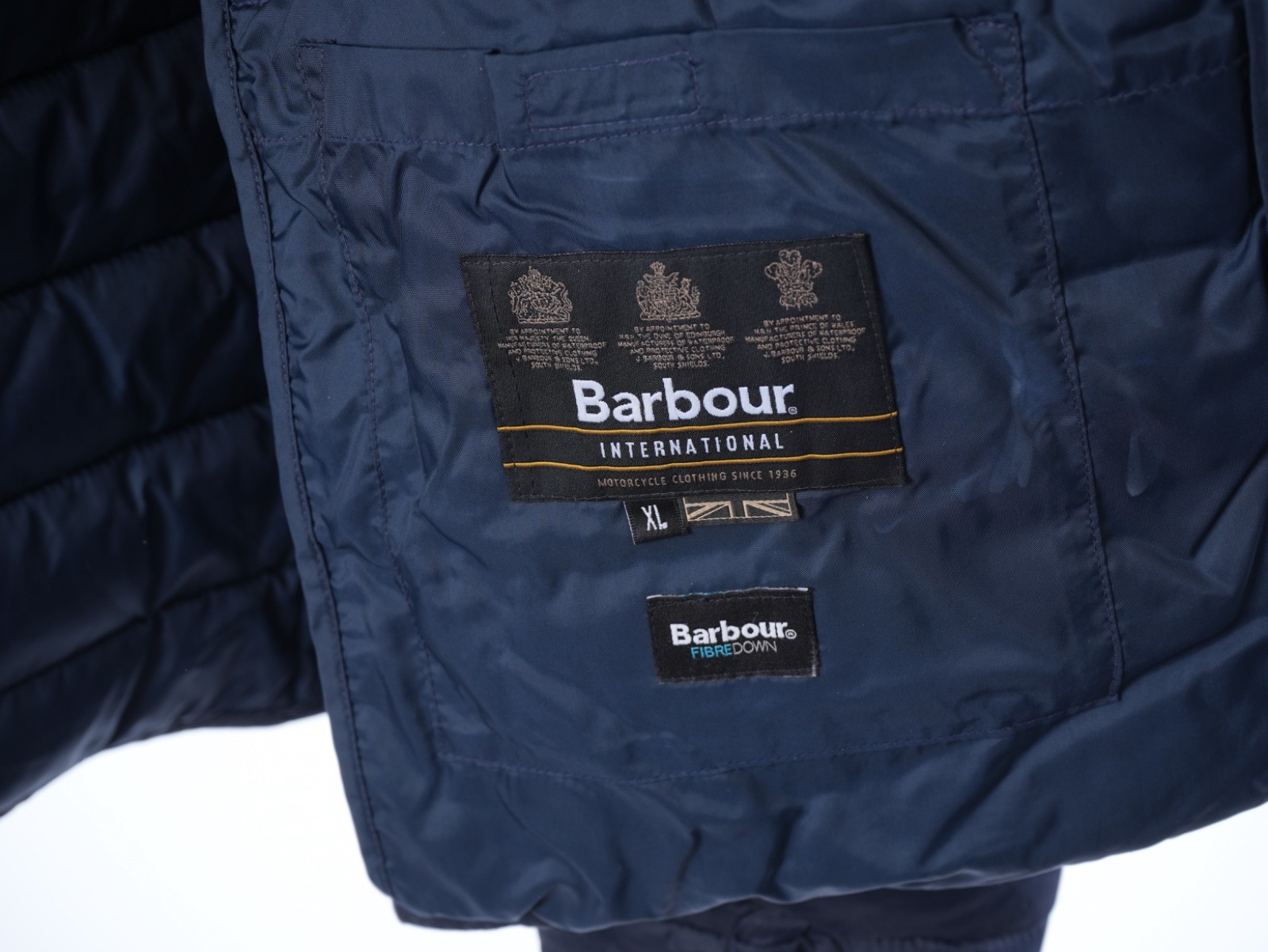 Barbour International Ouston Hooded Quilt Jacket