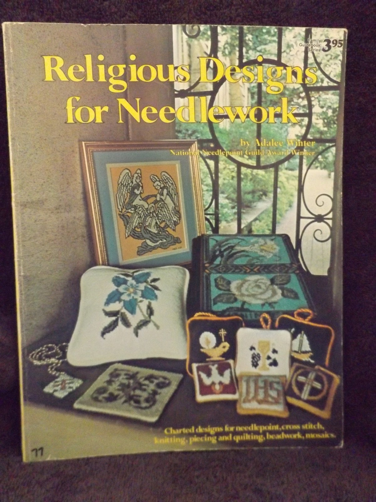 Religious Designs for Needlepoint leaflet by Oxmoor House