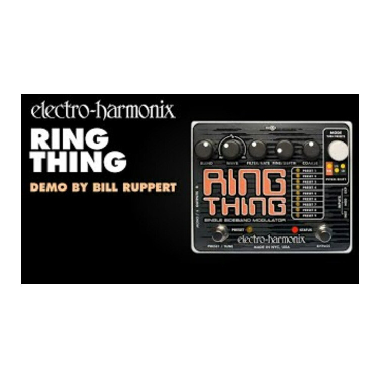 Electro Harmonix Ring Thing Single Sideband Modulator with Blend Knob Wave Knob