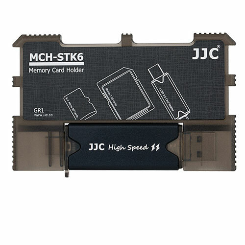 Memory Card Holder can hold 2 SD cards, 4 MSD cards and 1 USB 3.0 card reader