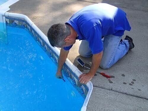 Pool Leak Detection Kit - Leakmaster Leak Location Dye with Refillable...