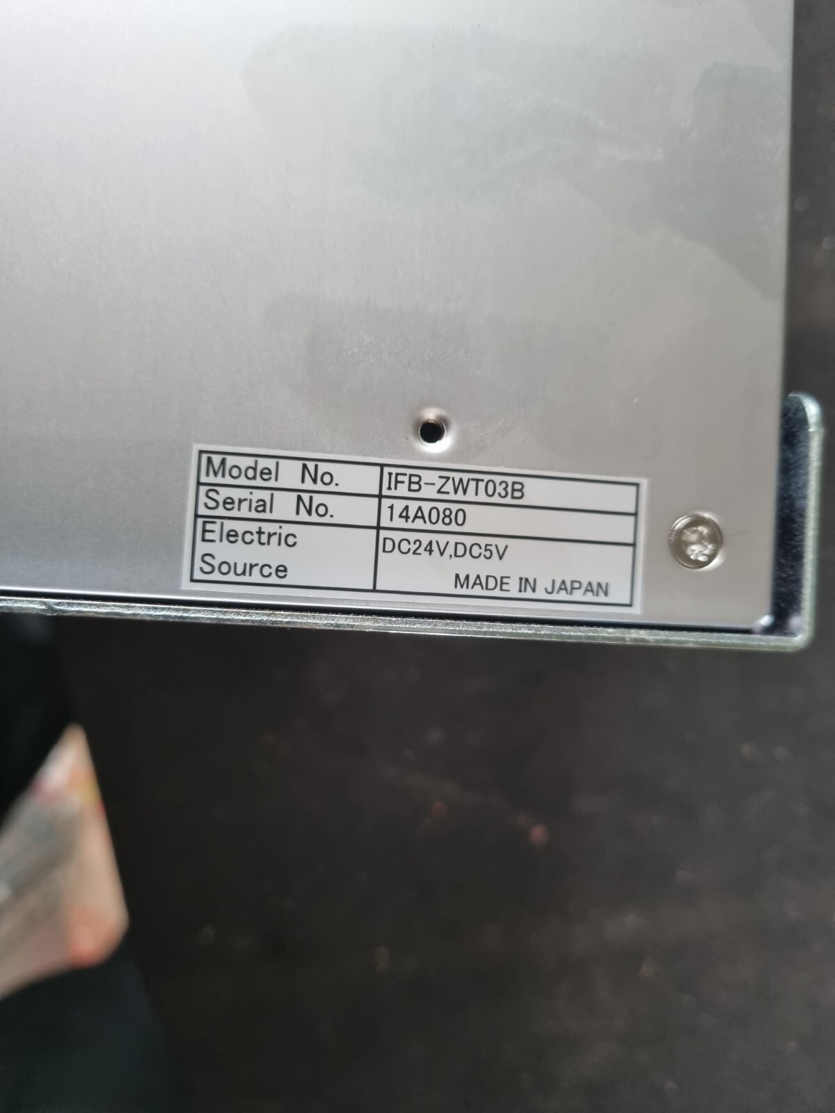 D4EX40195 IFB-ZWT03B CONTROL UNIT (R1S8.7)