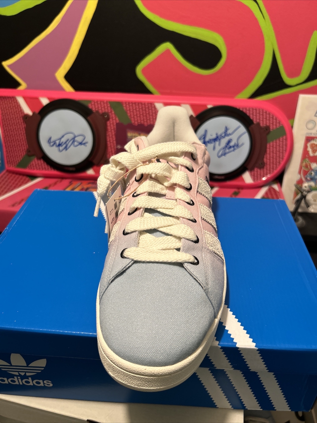 adidas Originals Campus 00s IH2494 Wonder Blue Sneakers Cotton Candy White