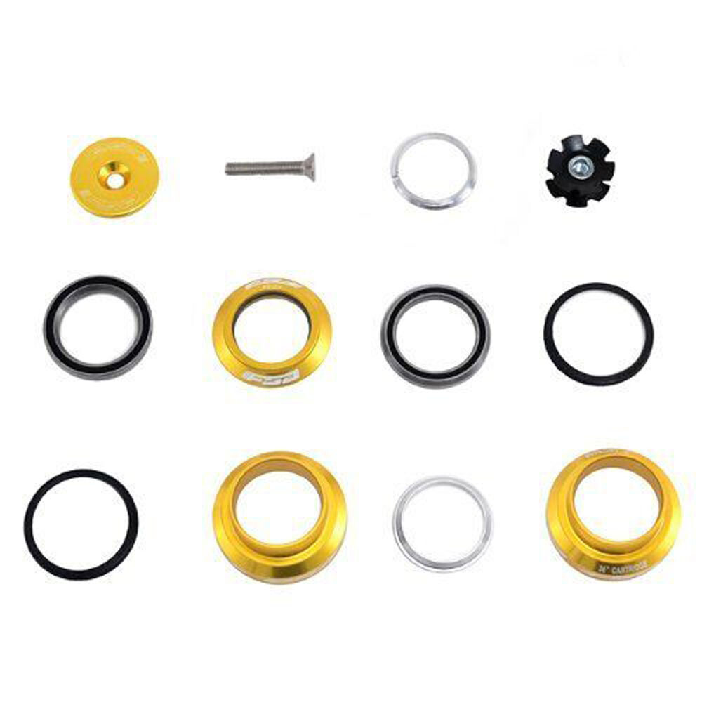 FSA Orbit MX 1-1/8" Threadless MTB Road Headset with Top Cap , Gold
