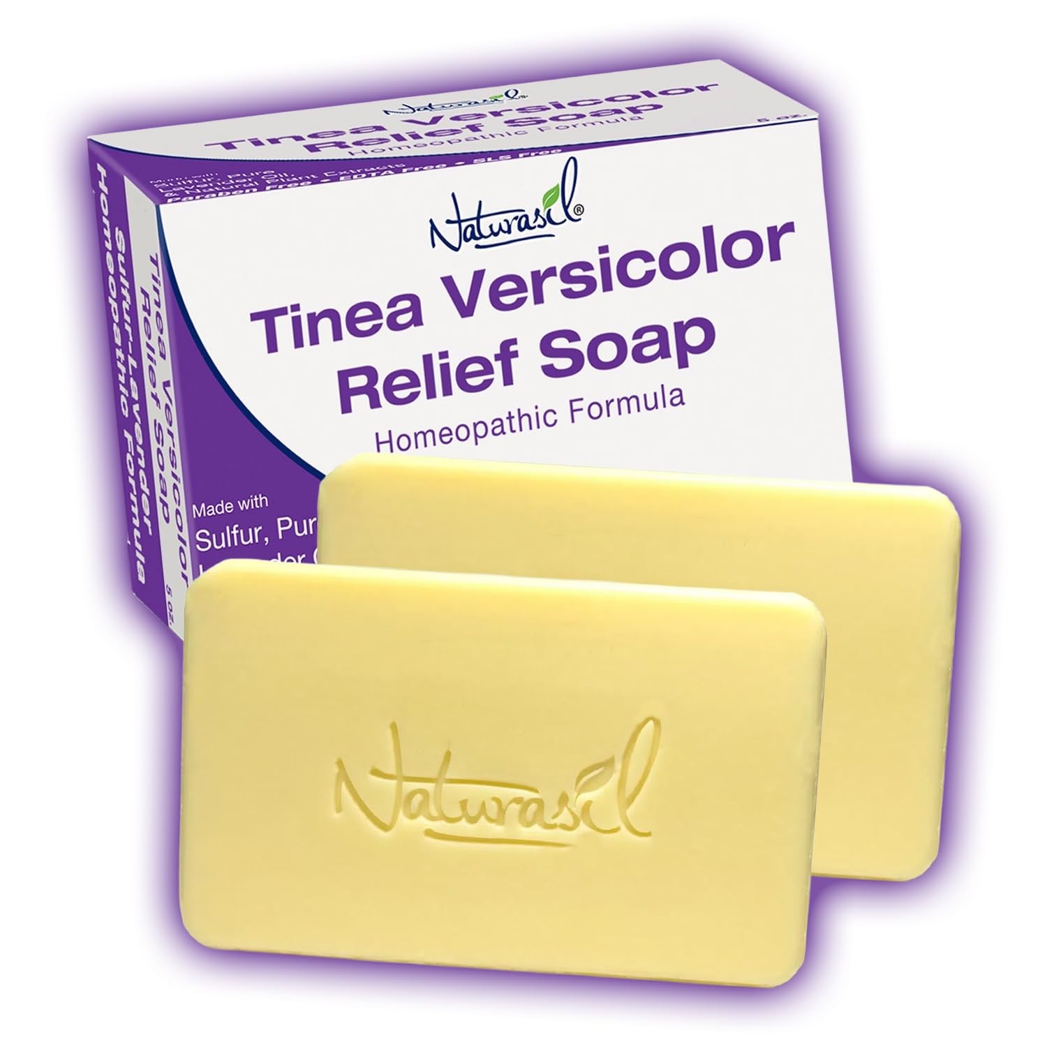 Tinea Versicolor Treatment Soap (2) 5oz 5 Ounce Bar (Pack of 2), off white