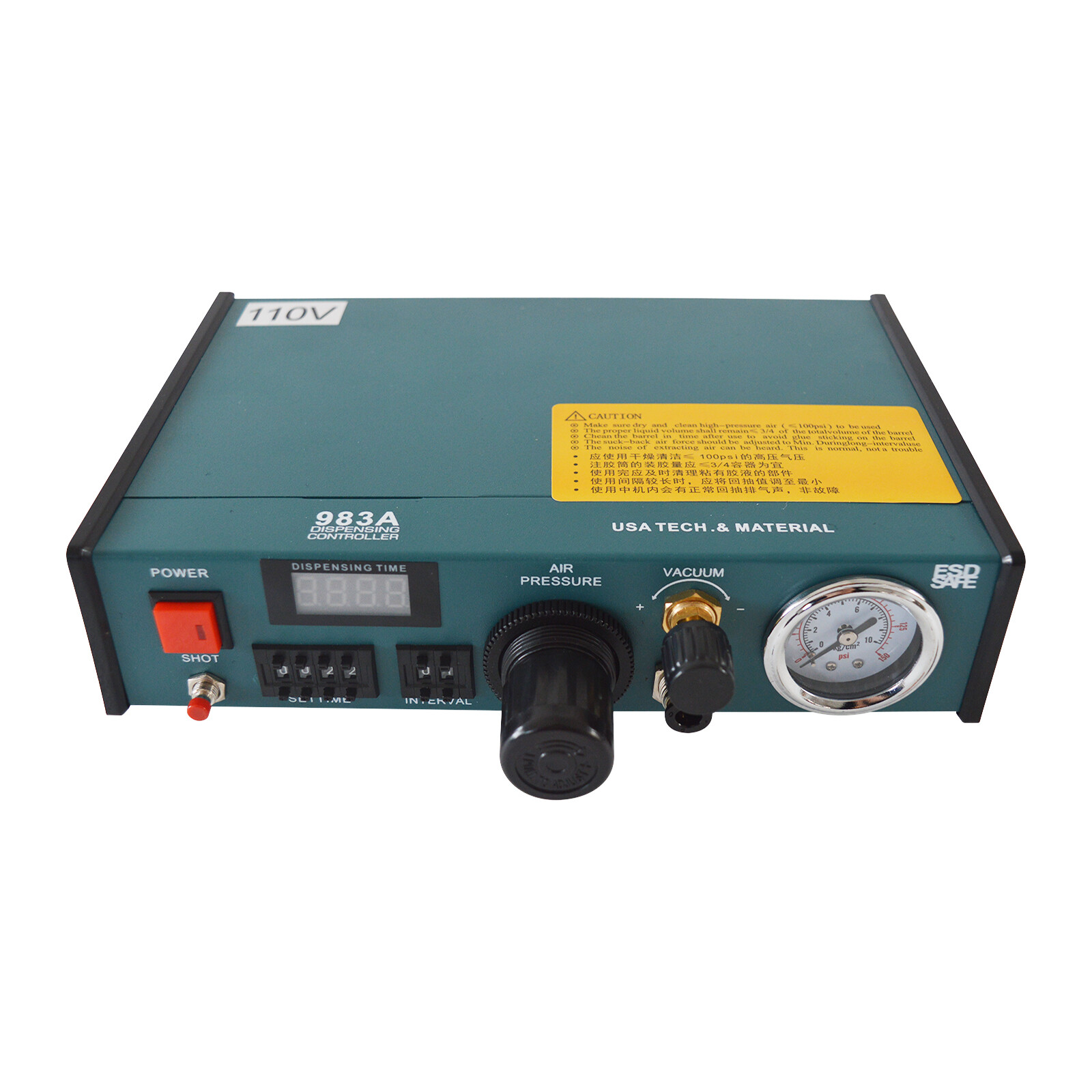 Precition Semi-Automatic Glue Dispenser Solder Paste Liquid Controller Dropper
