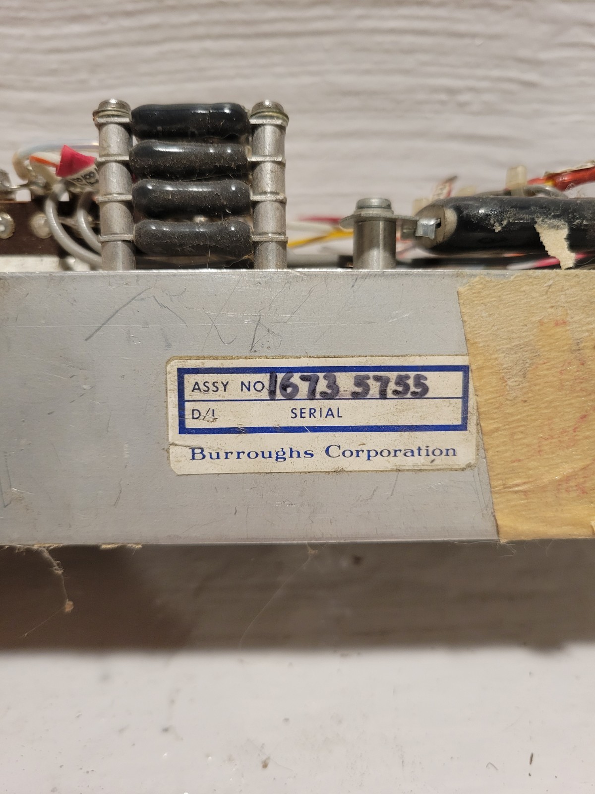 Burroughs Corporation Control Board. Vintage Electronics