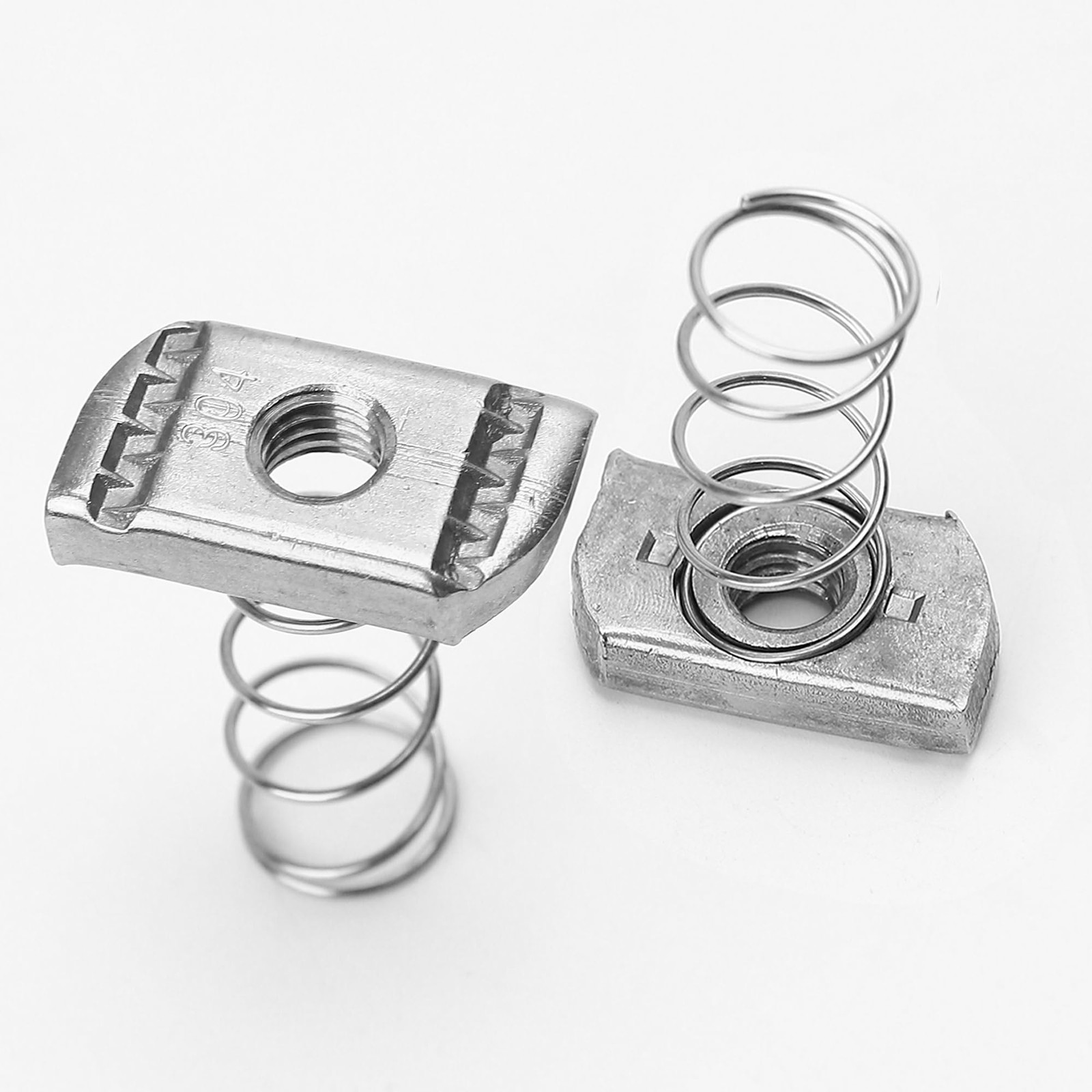 3/8-16 Strut Channel Nuts 10 PCS Thickened Stainless Steel Spring Hardware