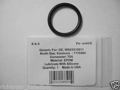 Whirlpool,Sears,GE,North Star 7170262, WS03X10011 O-Ring/ R&S 216GE/ EPDM Mat.