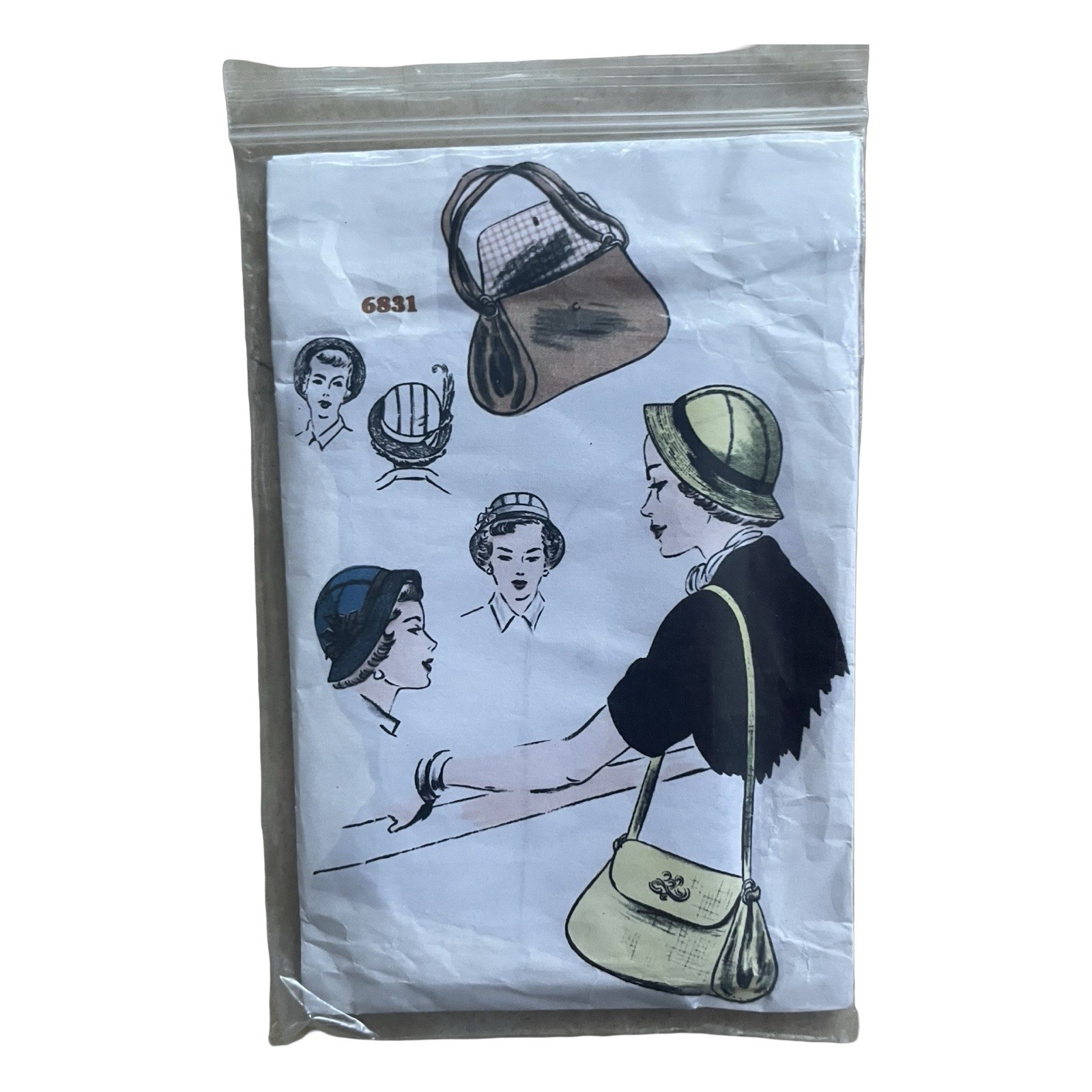 Vogue Craft Sewing Patterns Many Hats Styles & Varieties