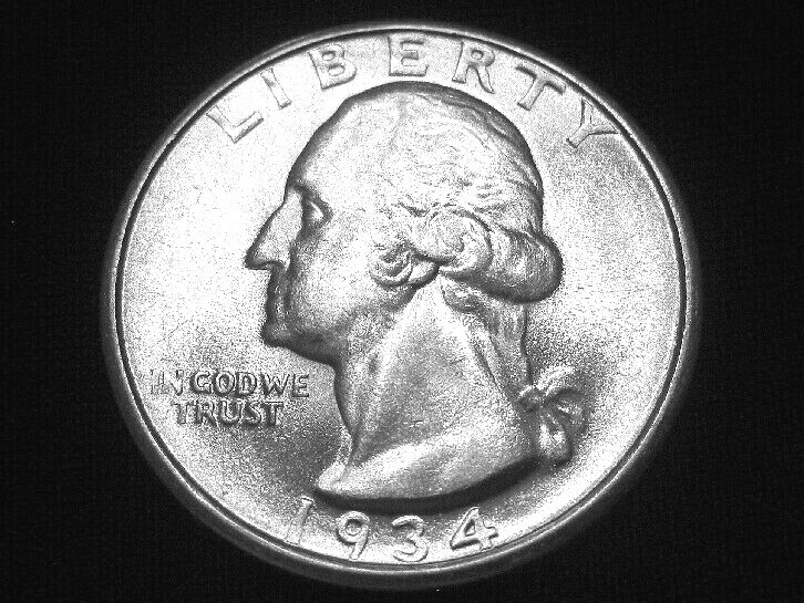 1934-D Washington Quarter --- Choice Uncirculated