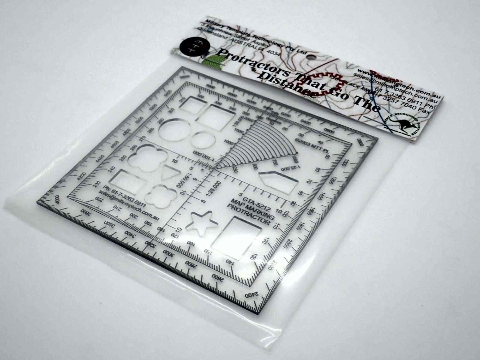 GTA 5212 Map Marking Protractor