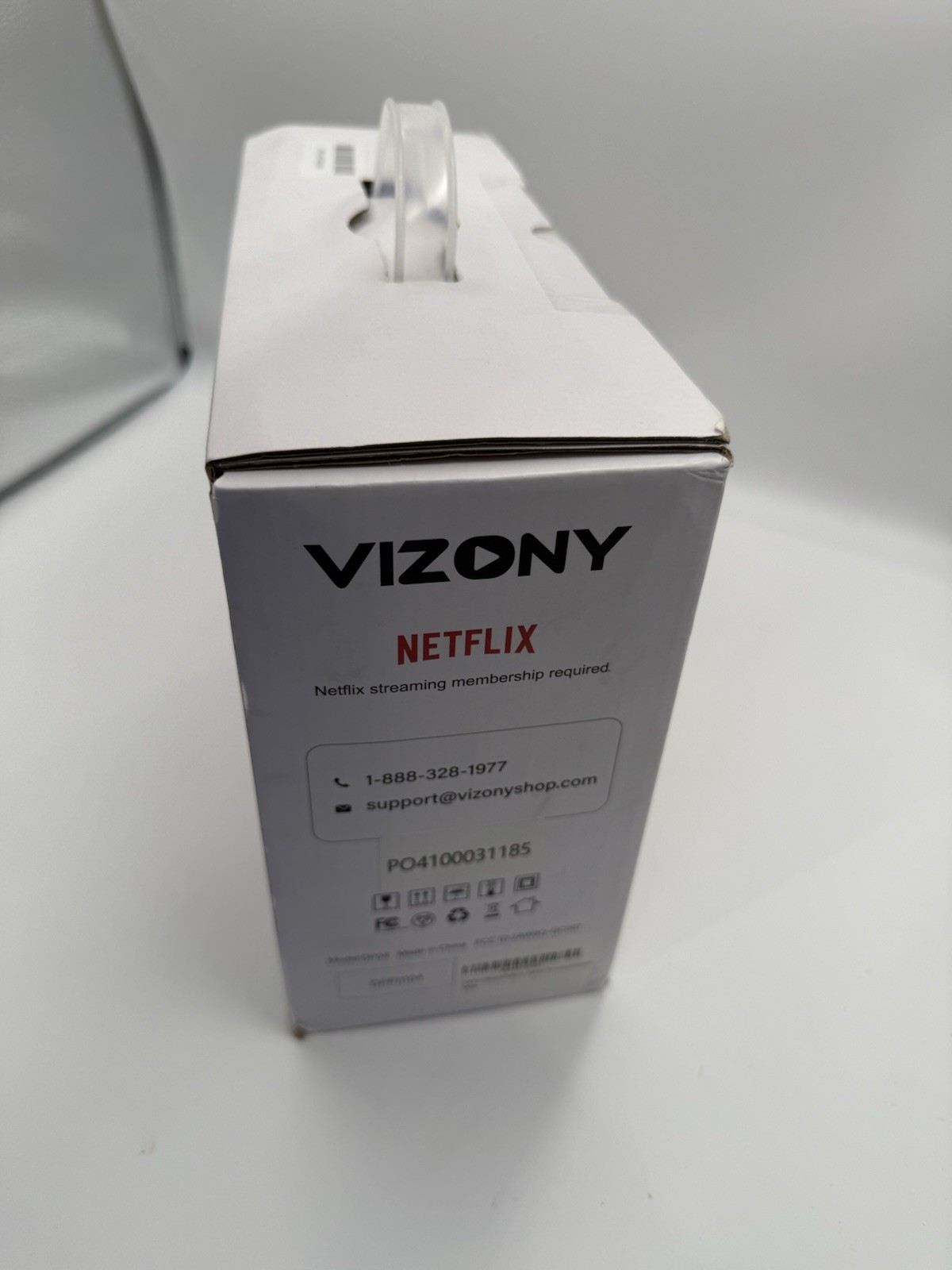Smart Projector with WiFi and Bluetooth, VIZONY Native 1080P Projector