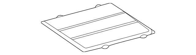 Genuine Mercedes-Benz Lower Duct 90783035019051