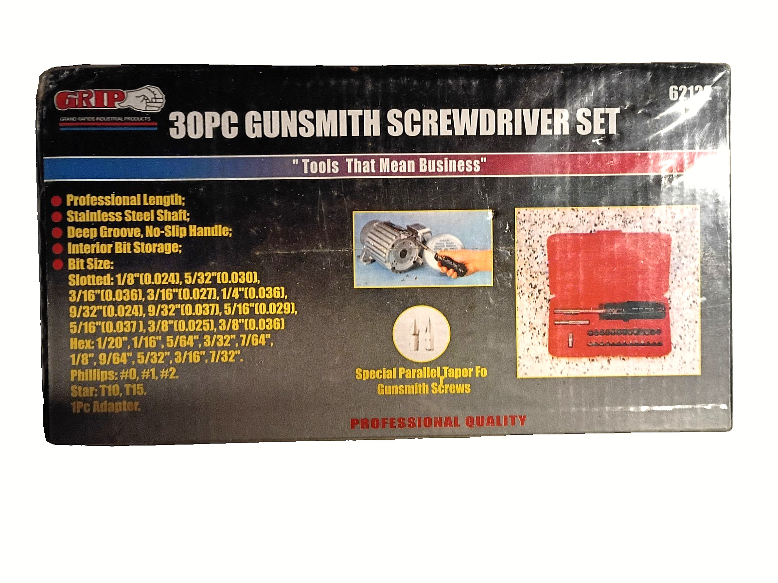 30 Piece Gunsmith Screwdriver Set