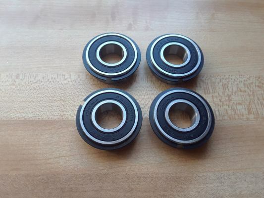 VINTAGE Mini Bike Go Kart  Wheel Bearings - jack shaft  5/8" x 1-3/8" .PACK OF 4