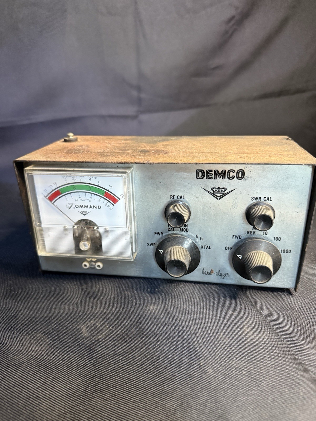 Rare Vintage DEMCO  Band Analyzer! Very Cool!