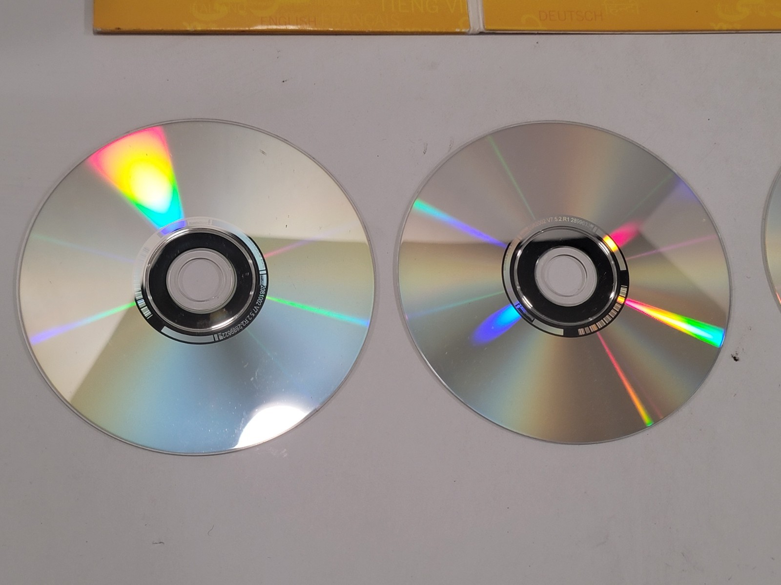 Rosetta Stone Spanish Disc Set Language Discs 1-5 - Application Disc Missing
