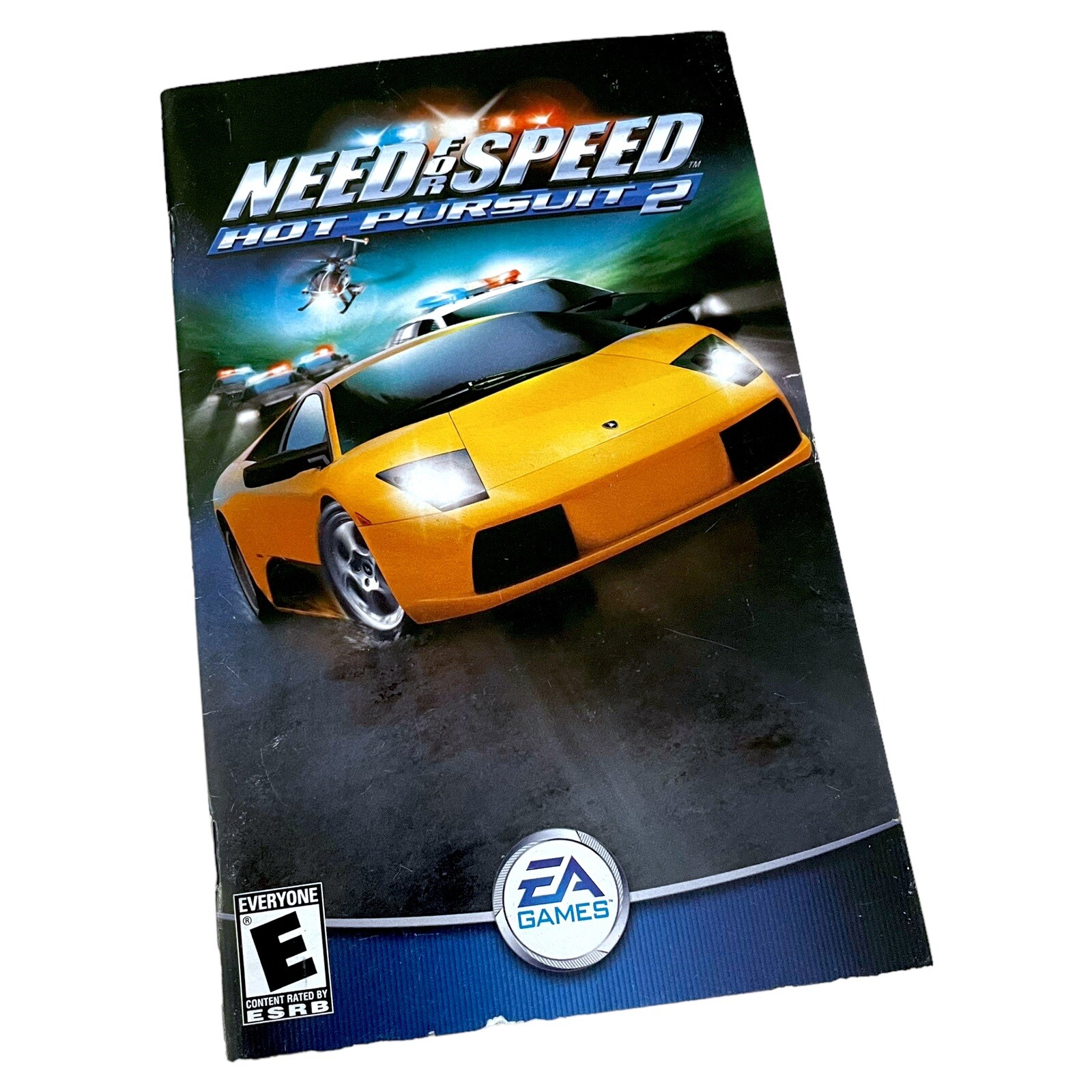 Need for Speed Hot Pursuit 2 PS2 Instruction Booklet Manual 2002