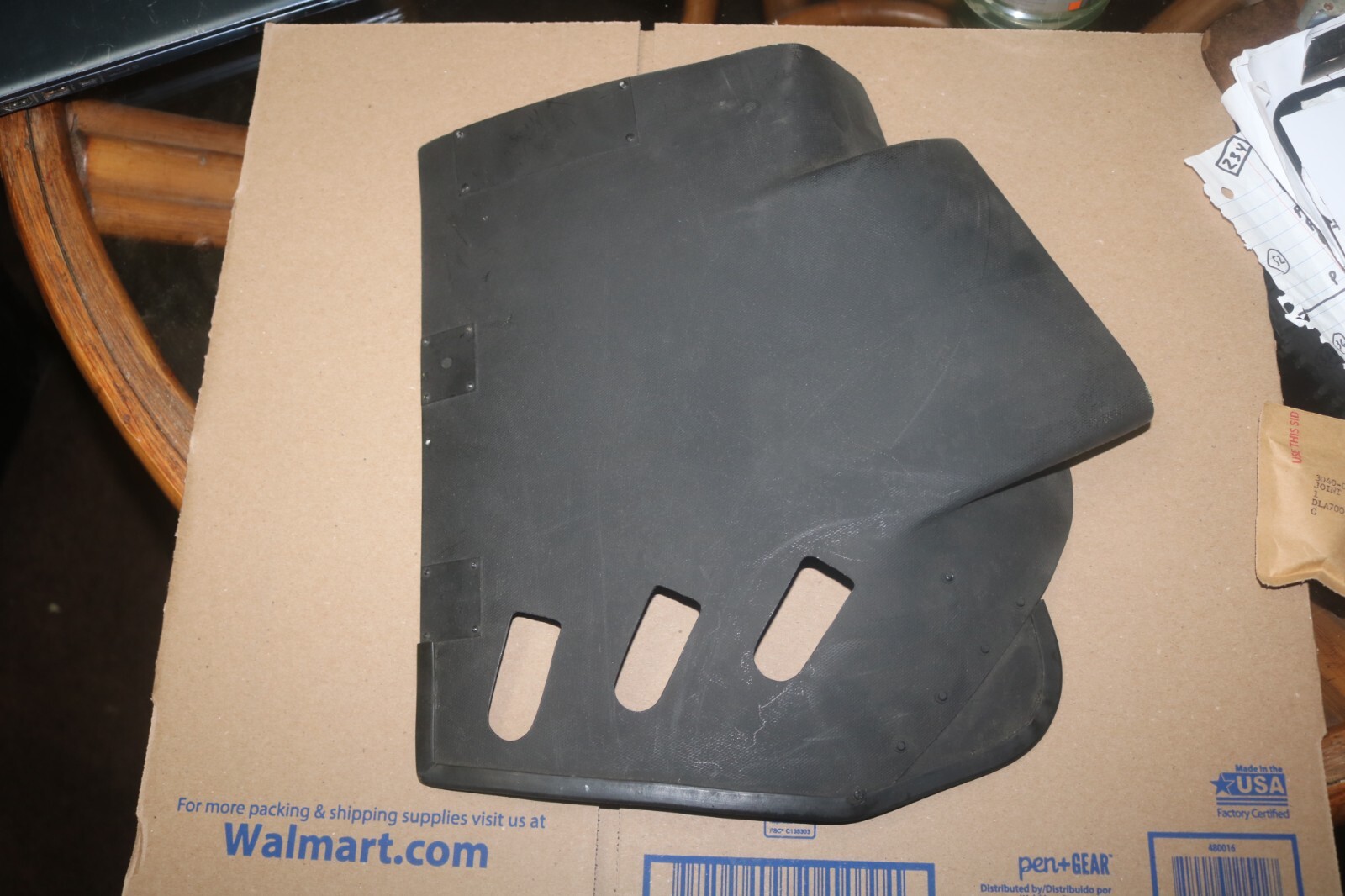 HTF!! RARE Convair F-106 Delta Dart cockpit glare shield P/N 66E 404 55-6