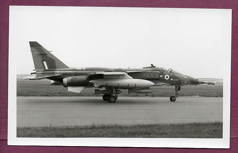 1973-1980s RAF SEPECAT Jaguar XW560 303 Original Photo