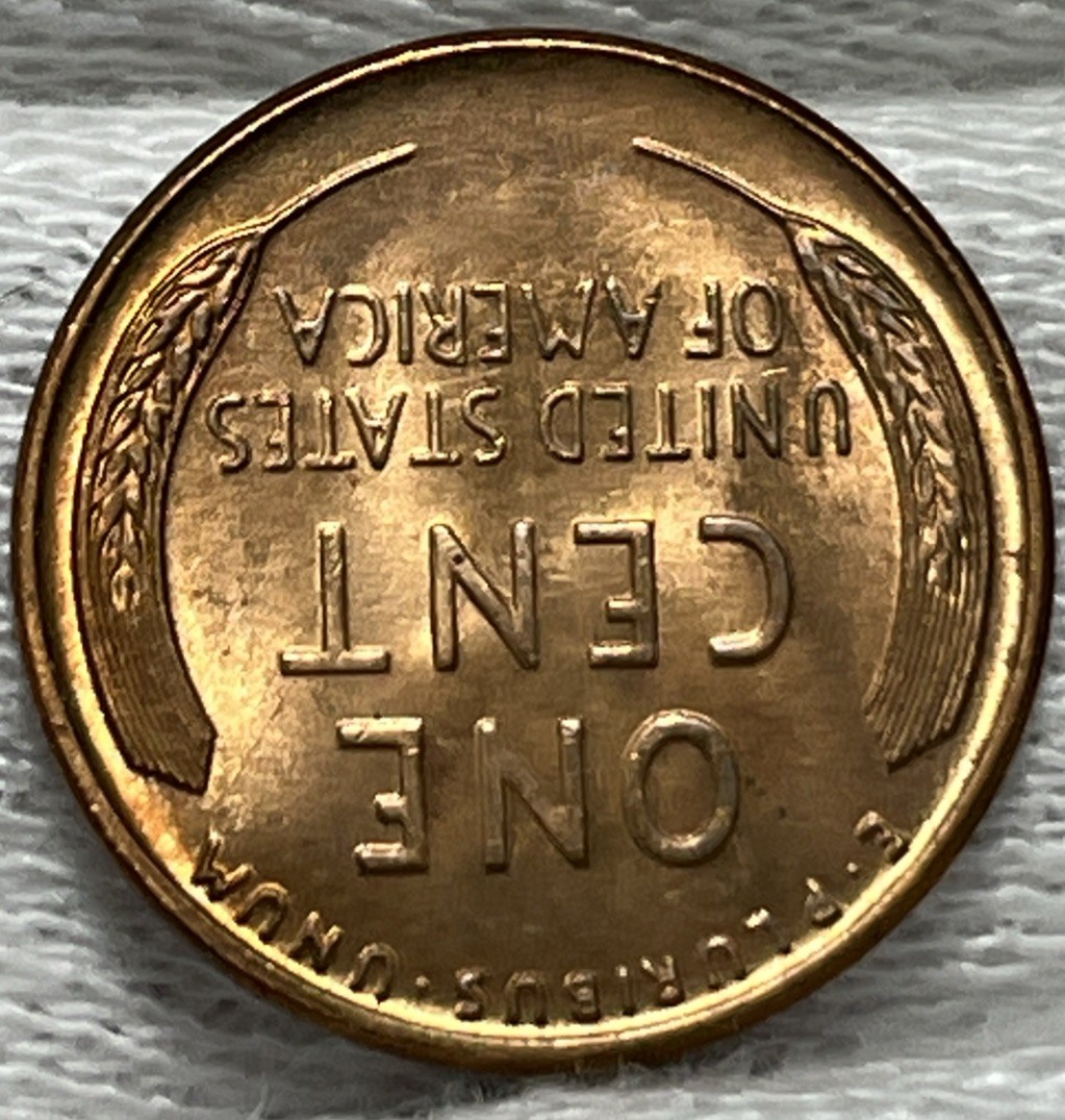 1944 D/D Wheat Penny Errors DDO Die Clash Uncirculated