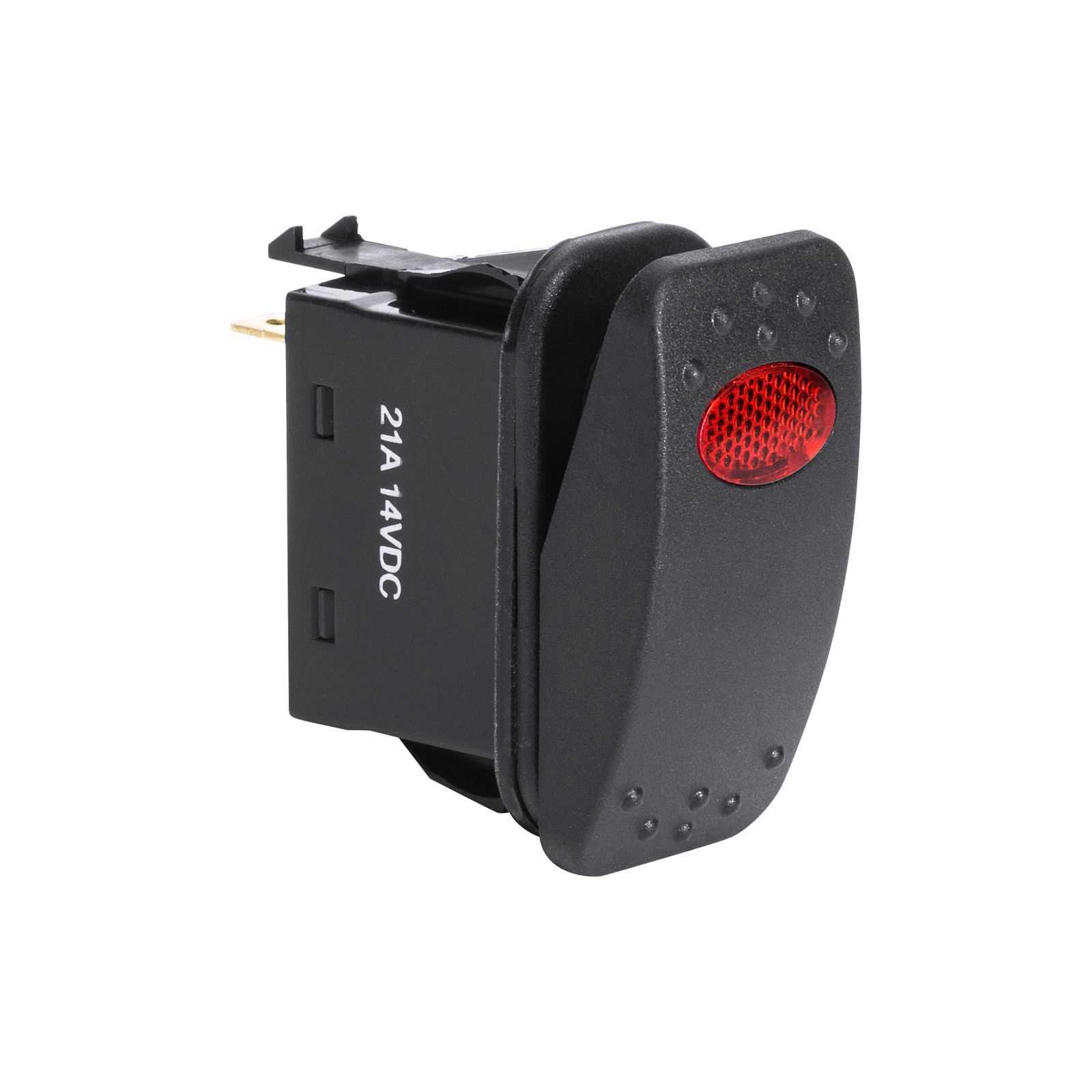 12V DC 20A SPST Power Red ON/OFF Rocker Toggle Switch for Automotive Boat