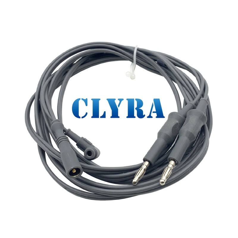 Surgical Endoscopic Bipolar High Frequency Cord,HF Cable, 4mm to 2.8 for OLYMPUS