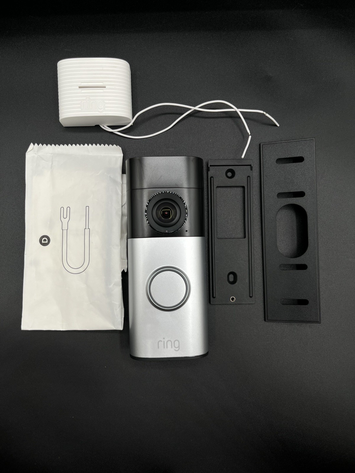 Ring Wired Doorbell Plus (2nd gen) with New Chime Kit Mini