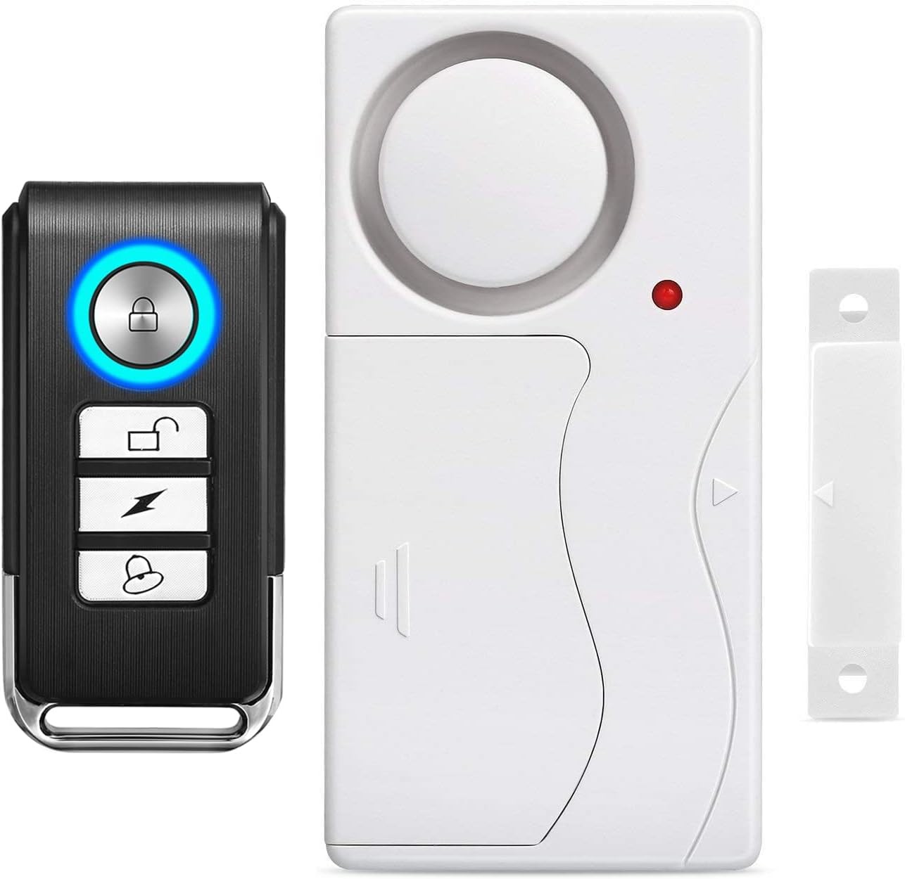 WSDCAM Door Alarm Wireless Anti-Theft Remote Control Door and Window Security Al